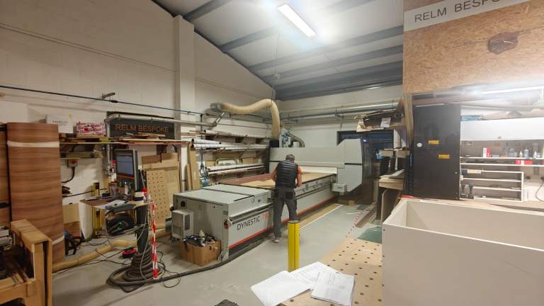 CNC HOLZ-HER DYNESTIC 7505 in workshop